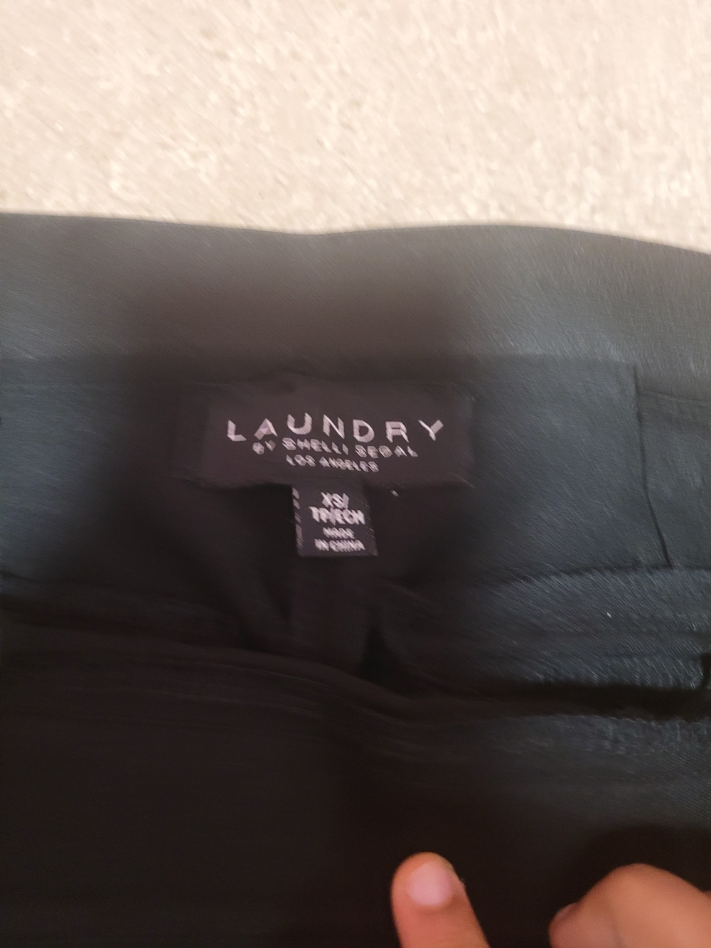 Laundry By Shelli Segal Women's Black Dress Trousers